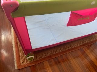 cuna de viaje con colchón