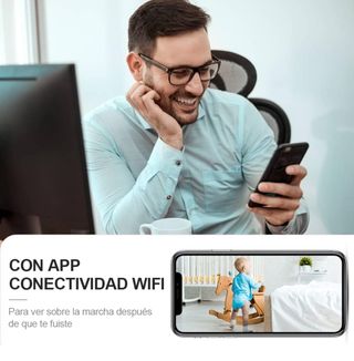 cámara Espia Vigilancia 4K wifi móvil