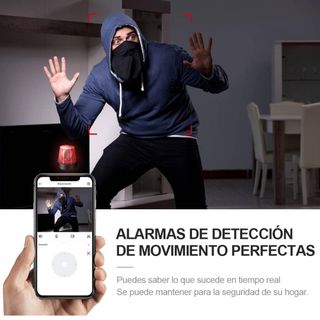 cámara Espia Vigilancia 4K wifi móvil