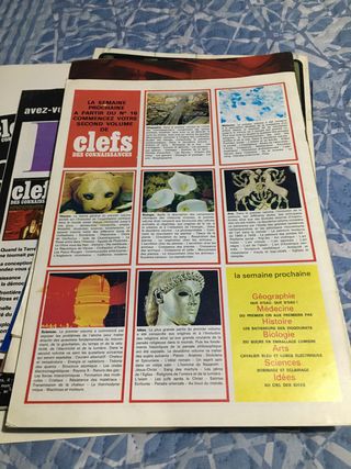 Colección de revistas CLEFS DE CONNAISSANCE