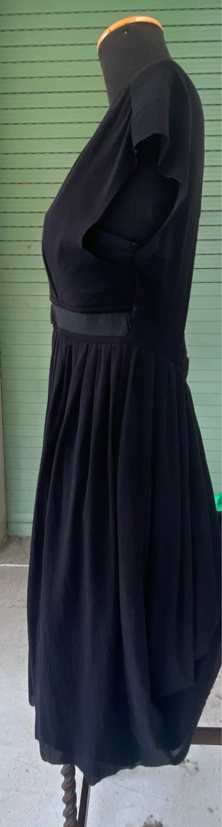 Abito Twinset con balza e corpetto