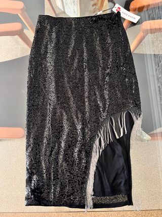 Falda midi de lentejuelas Sin estrenar 