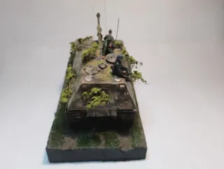 DIORAMA MILITAR -MAQUETA- UCRANIA 1944