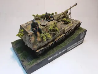 DIORAMA MILITAR -MAQUETA- UCRANIA 1944