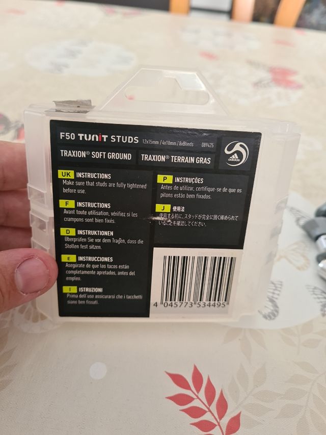 Tacos para botas futbol