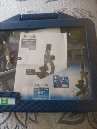 Microscopio sin estrenar