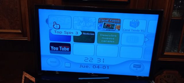 Lote wii juego y 2 raquetas