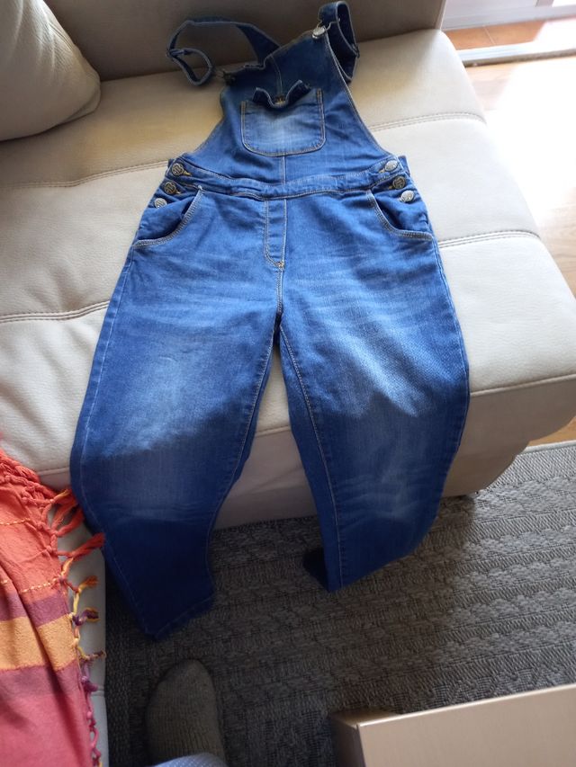 Peto banquero azul niña