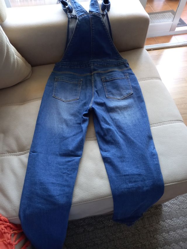 Peto banquero azul niña