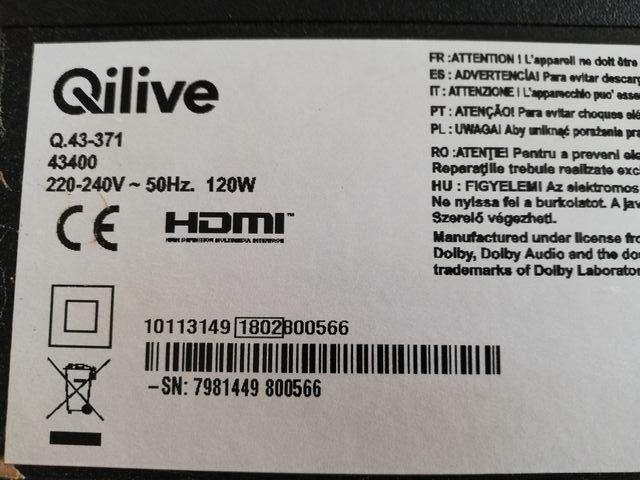 FONTE DE ALIMENTAÇÃO 17IPS72 VESTEL