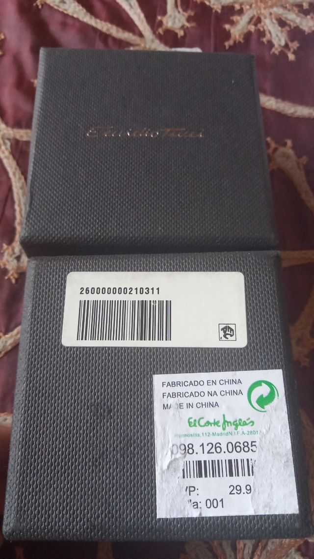 NOVOS botões de punho Emidio Tucci Corte Inglés! LEGO