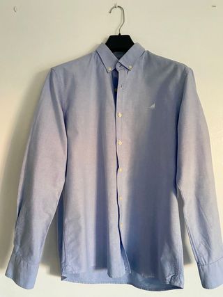 Camisa Azul con codera (Green Coast)