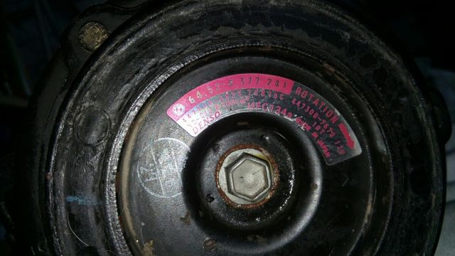 compresor aire acondicionado A/A bmw e39 528i