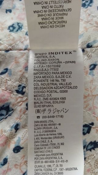 chaqueta americana de pana para mujer. marca Zara 