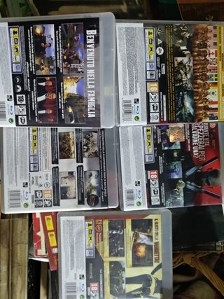 Lote 70€ PS3 (ediciones importadas) il padrino