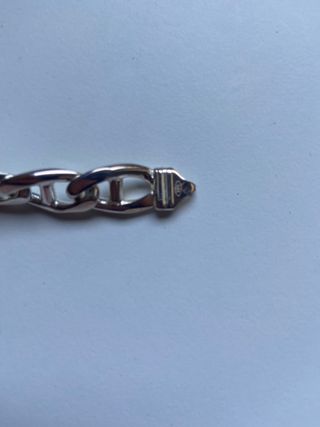 Pulsera con chapa de plata de 1 ley