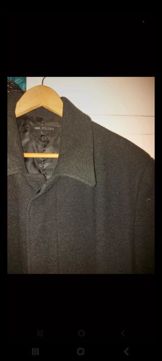 Abrigo de 3/4 negro de hombre Zolder Jeans