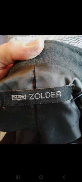 Abrigo de 3/4 negro de hombre Zolder Jeans