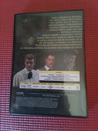 DVD La verdadera historia de Jesse James