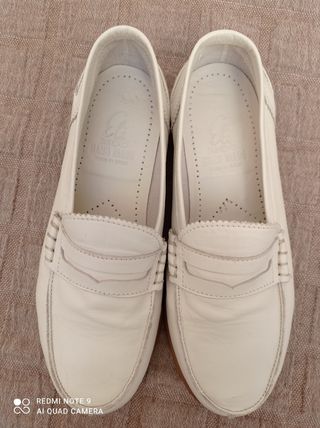 Mocasines de piel. Fabricación española marca Eli.