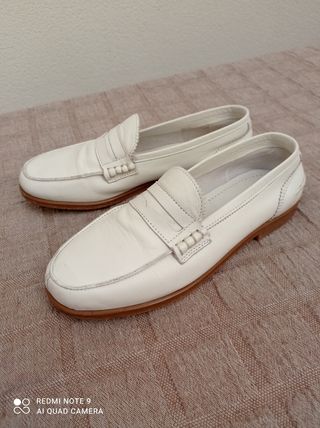 Mocasines de piel. Fabricación española marca Eli.