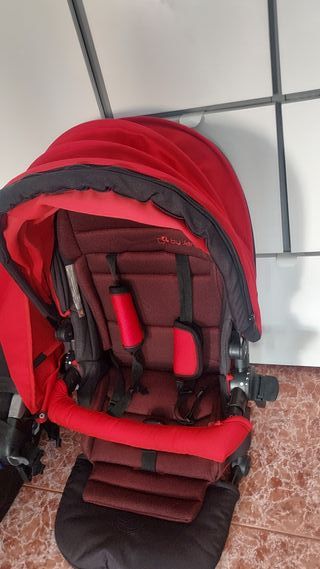 Carro de bebé trío Jané Crosswalk+capazo+s.coche