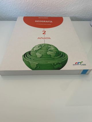 Libro Geografia 2 Bcahillerato Anaya