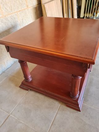 MESA de madera de centro o rincón
