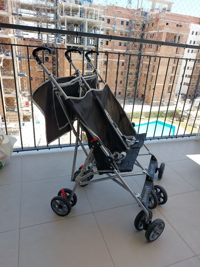 Carrito Twin ligero Duplo para niños AmorosO