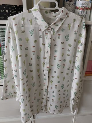 Camisa cactus Stradivarius
