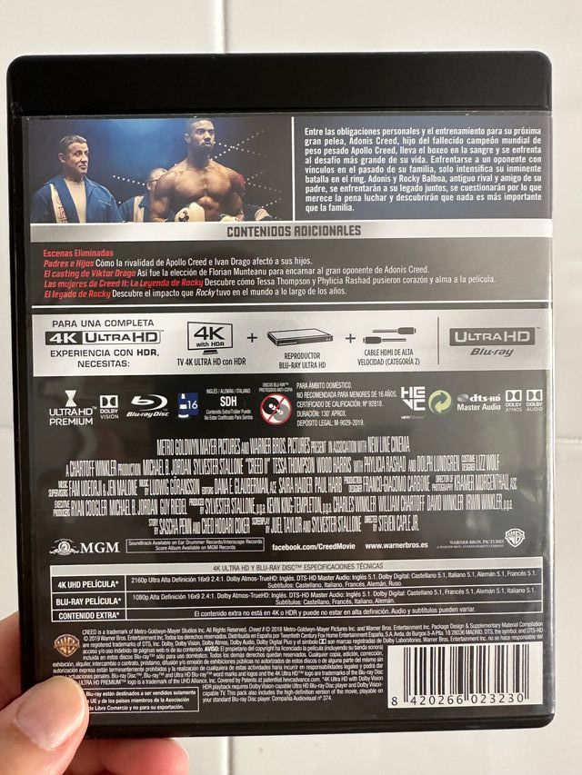 CREED II - 4K UltraHd + Blu-ray