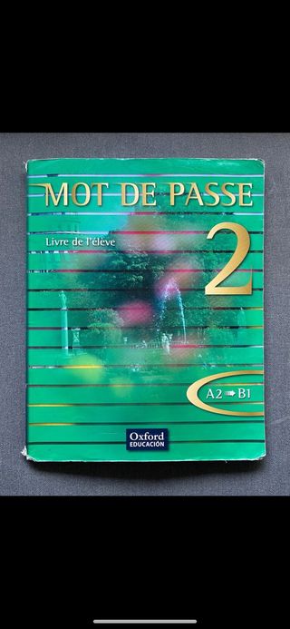 Francés pack Mot de Passe bachillerato