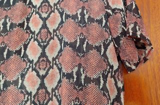 Blusa animal print de Mango