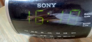 radio sveglia Sony