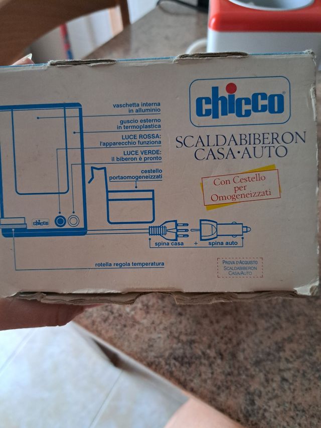 Scaldabiberon per auto chicco