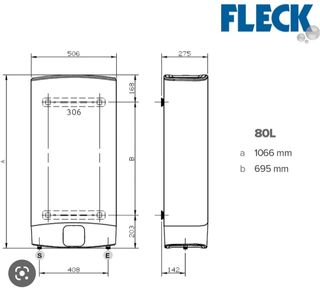 Termo FLECK DUO 7 80 LITROS