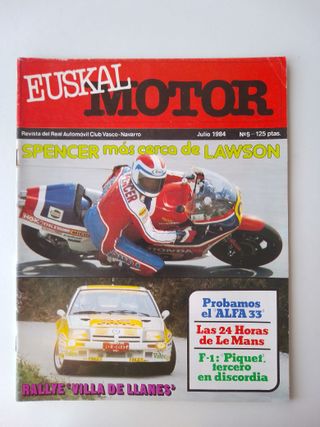 Revista EUSKALMOTOR N° 5 (Julio 1984)