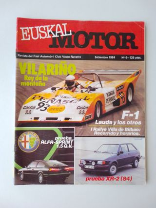 Revista EUSKALMOTOR N° 6 (septiembre 1984)