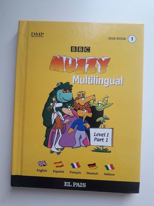 Libro DVD Muzzy Multilingual