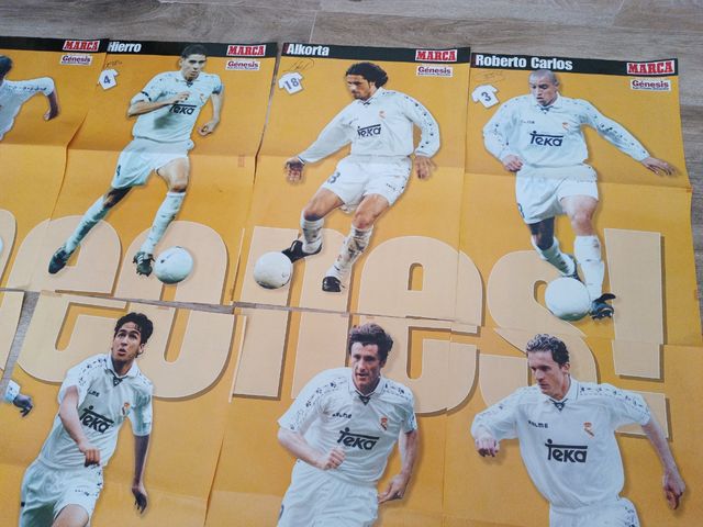 Póster gigante Real Madrid 96-97