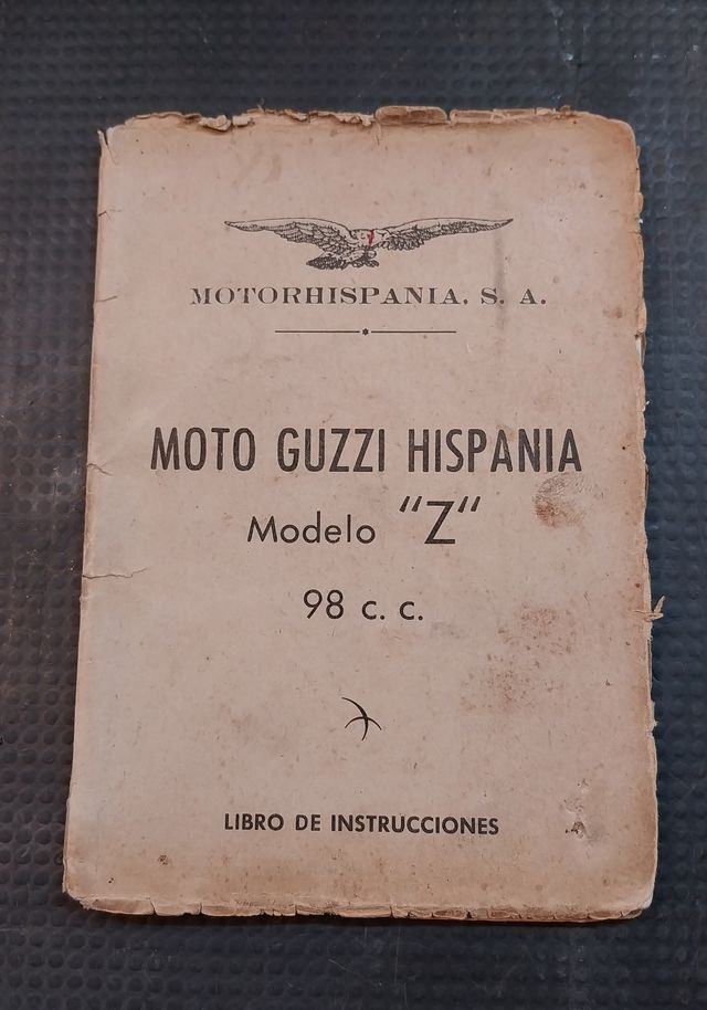 Manual usuario MotoGuzzi Z-98
