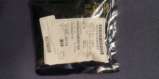 Adaptador 10g para servidor Hp