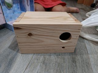 Nido madera periquito