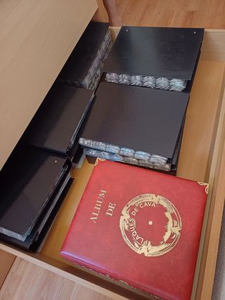 Colección de chapas de Cava