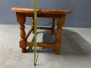 mesa madera maciza salon