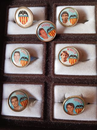 Colección 20 pins Club fútbol Valencia