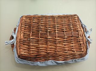 Cesta mimbre multiusos a estrenar 