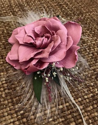 Pulsera de gardenia preservada.