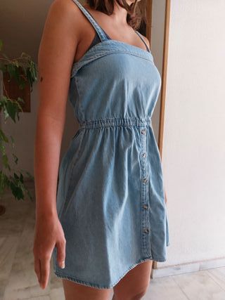 Vestido vaquero verano tirantes