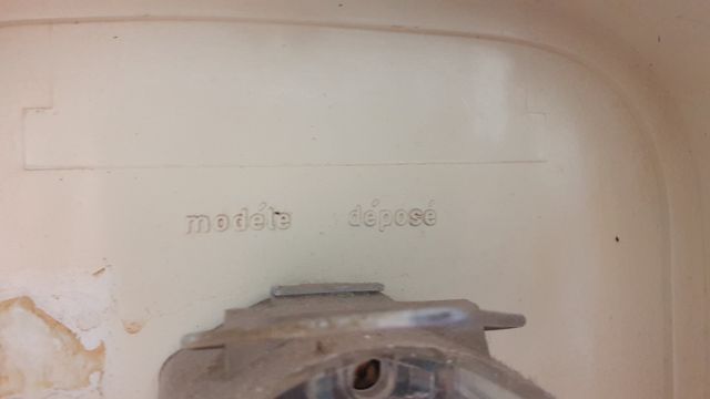 Reloj pared Jaz electronic Año 1970 naranja